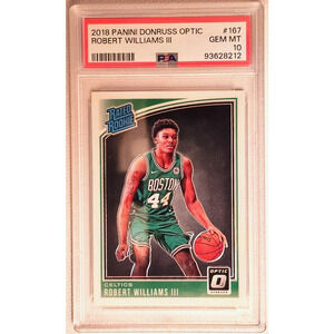 2018 Panini Donruss Optic 167 Rated Rookie Robert Williams III PSA 10